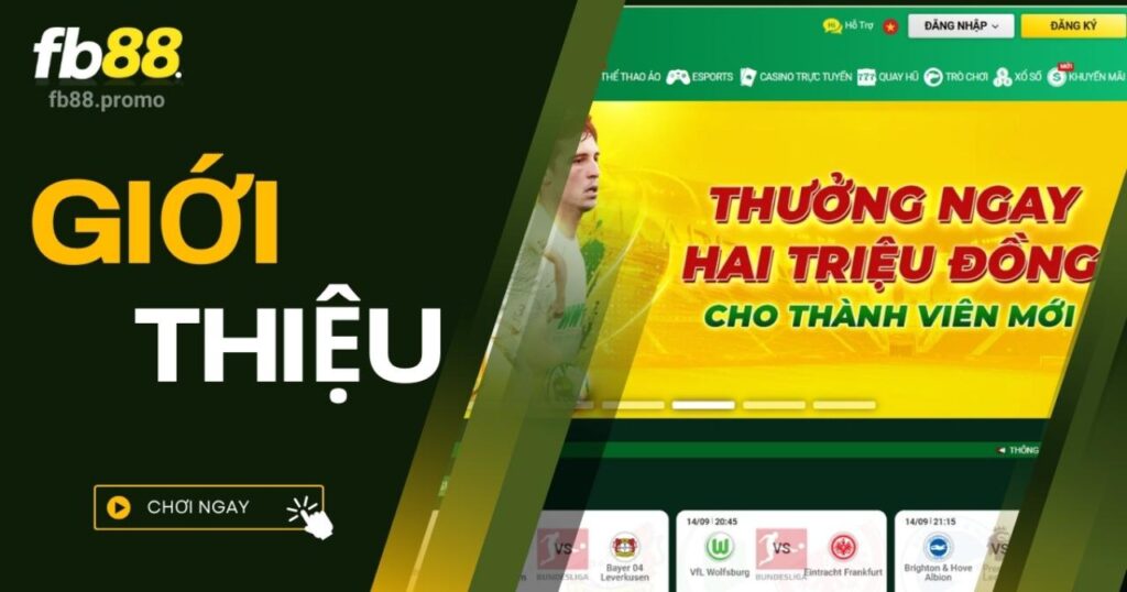 Giới thiệu nhà cái Fb88 thể thao, soi kèo số 1 Việt Nam