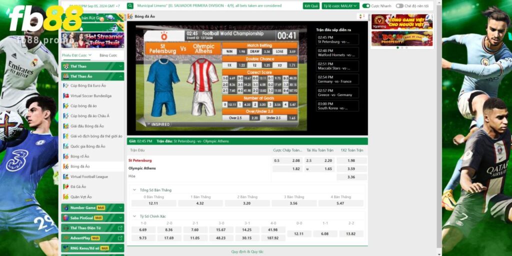 Khám phá Thể Thao Ảo 7 tại Fb88 mới lạ